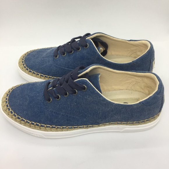 UGG EYAN II CANVAS Sneakers 6.5 Authentic Comfort - Picture 1 of 15